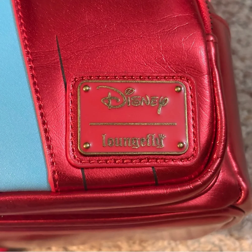 Loungefly Red and Blue Stitch Devil Mini Backpack
